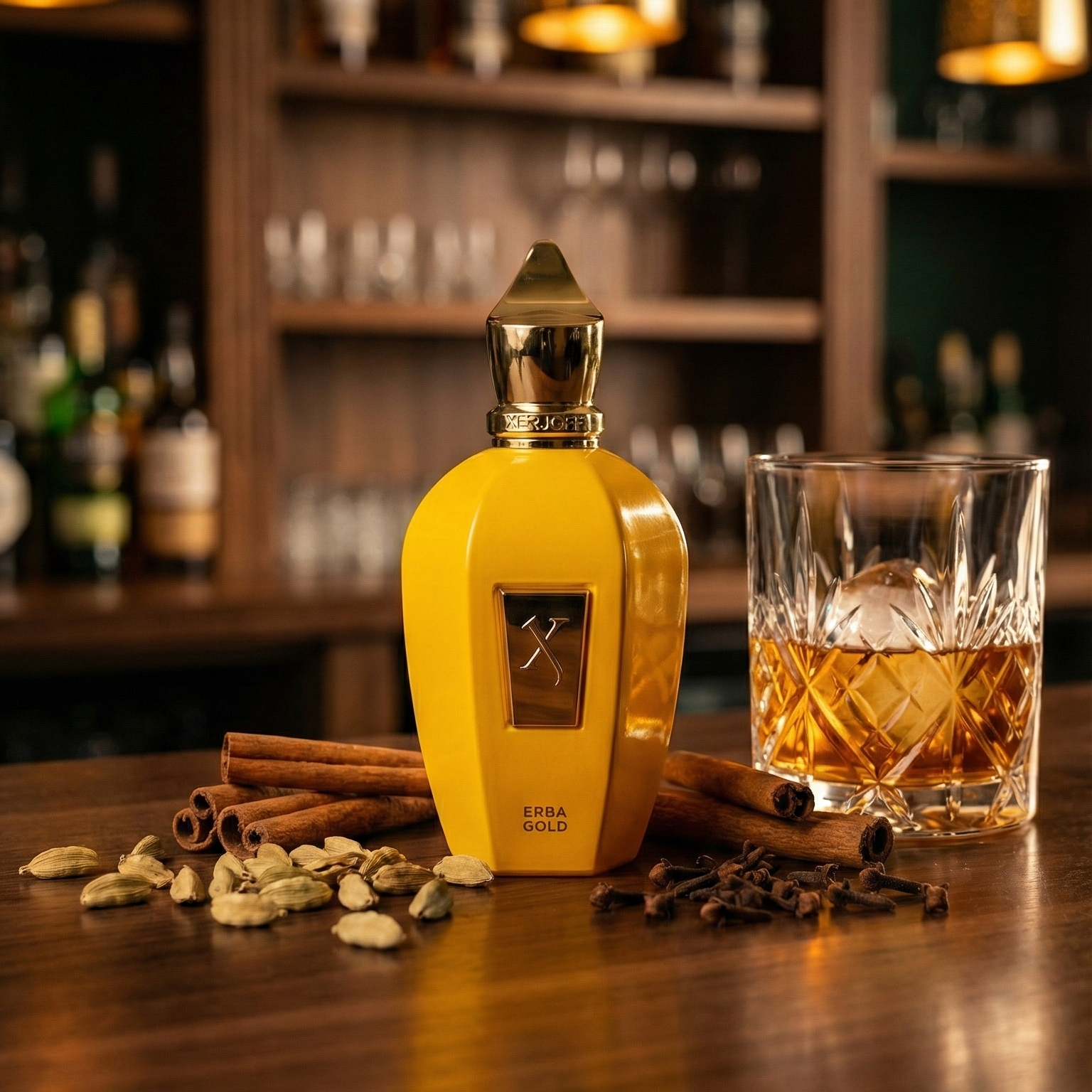 Erba Gold by Xerjoff editorial image