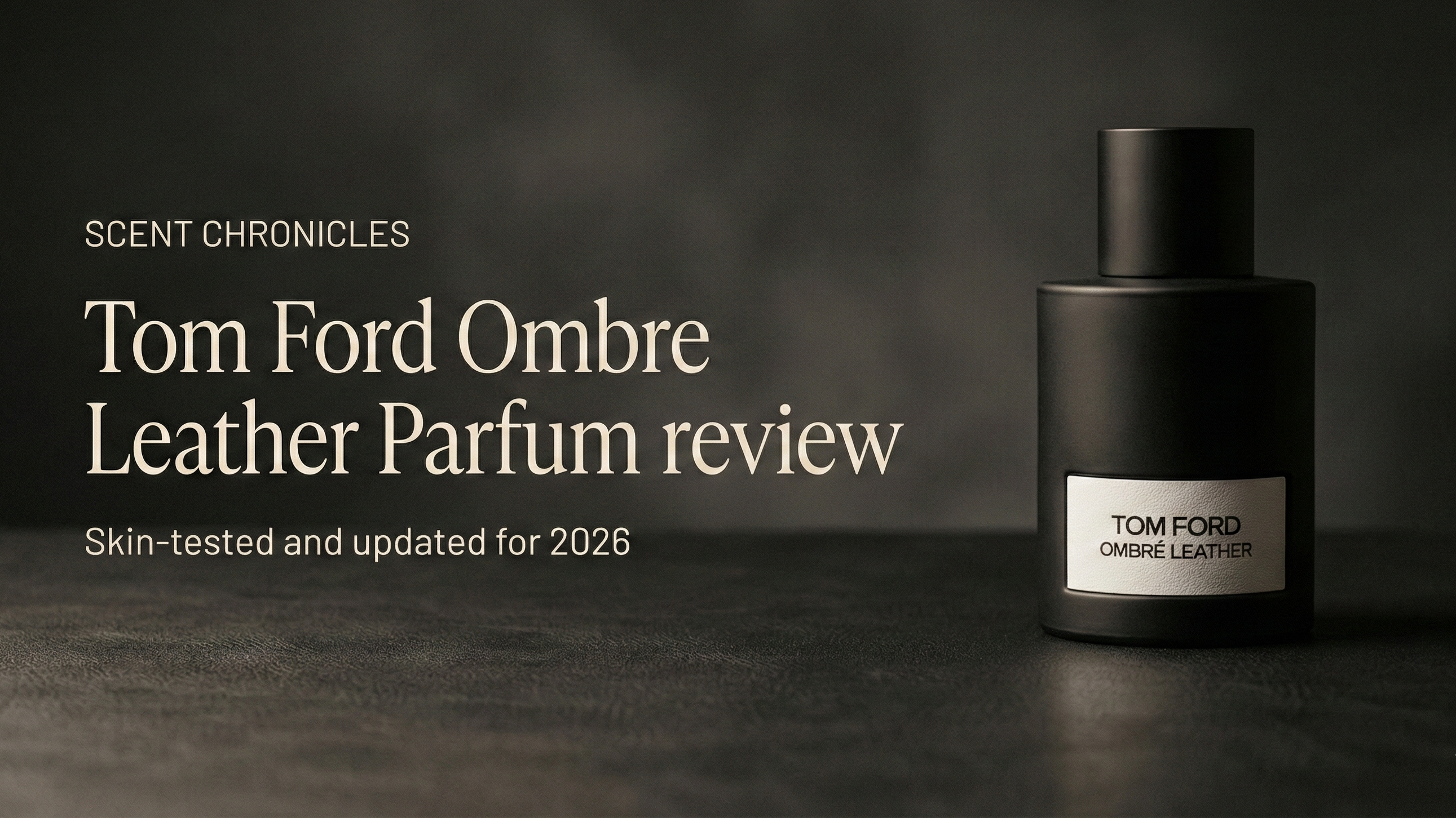 Ombre Leather Parfum bottle